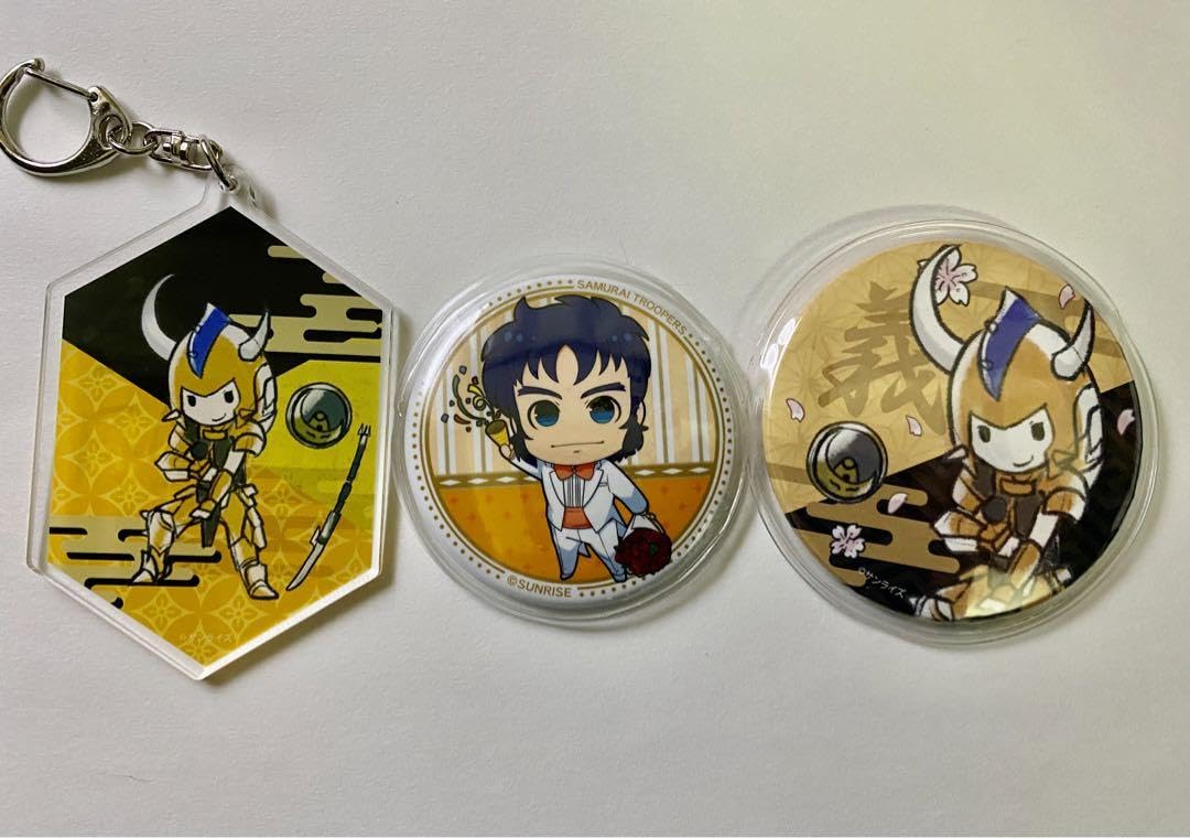 新品未使用 鎧伝サムライトルーパー 缶バッジ 3個セット レア グッズ(音楽)】鎧伝サムライトルーパー アルカナアートフレーム